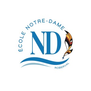 Logo - École Notre-Dame, Roberval